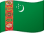 Turkmenistan flag